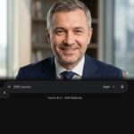 Портрет уверенного российского бизнесмена на нейтральном фоне для бренда веганских витаминов Аманогава Витаминс